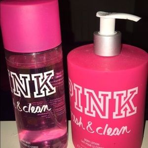 Victoria secret PINK perfume and lotion